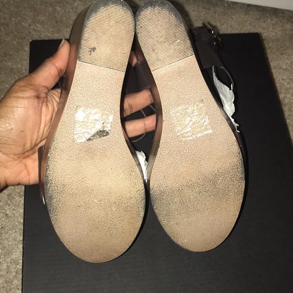 Shoe mint Chocolate brown wedges size 7.5 - Picture 5 of 6